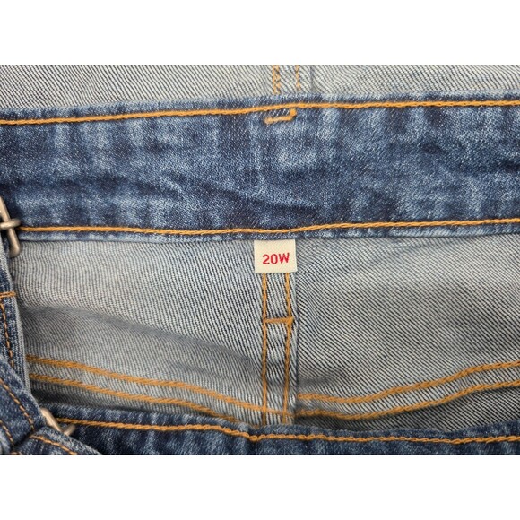 Levis Bib Overalls Vintage Style Womens 2-Horse Brand Denim Blue Jean Farmcore - Picture 15 of 16